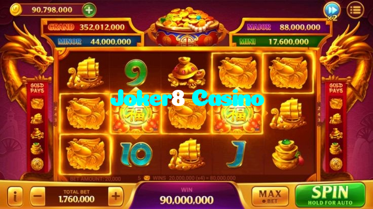 Joker8 Casino casino presented on mobile device in Pakistan with slots and live games